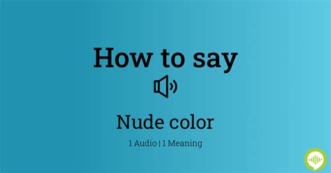 how to pronounce naked|How To Pronounce Naked